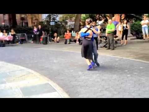 Eddy Hernandez & Zoe Xandra (38) performing at Stuyvesant Park 2/2