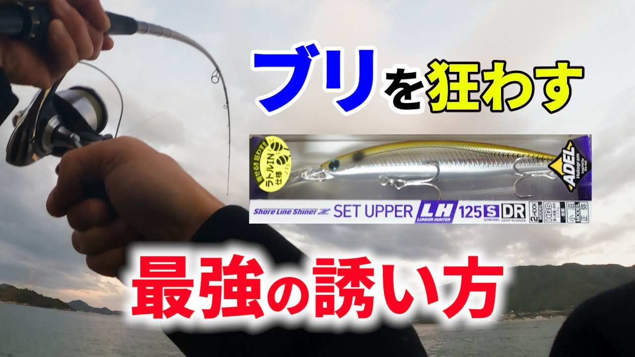 ブリを狂わすセットアッパーの最強の誘い方