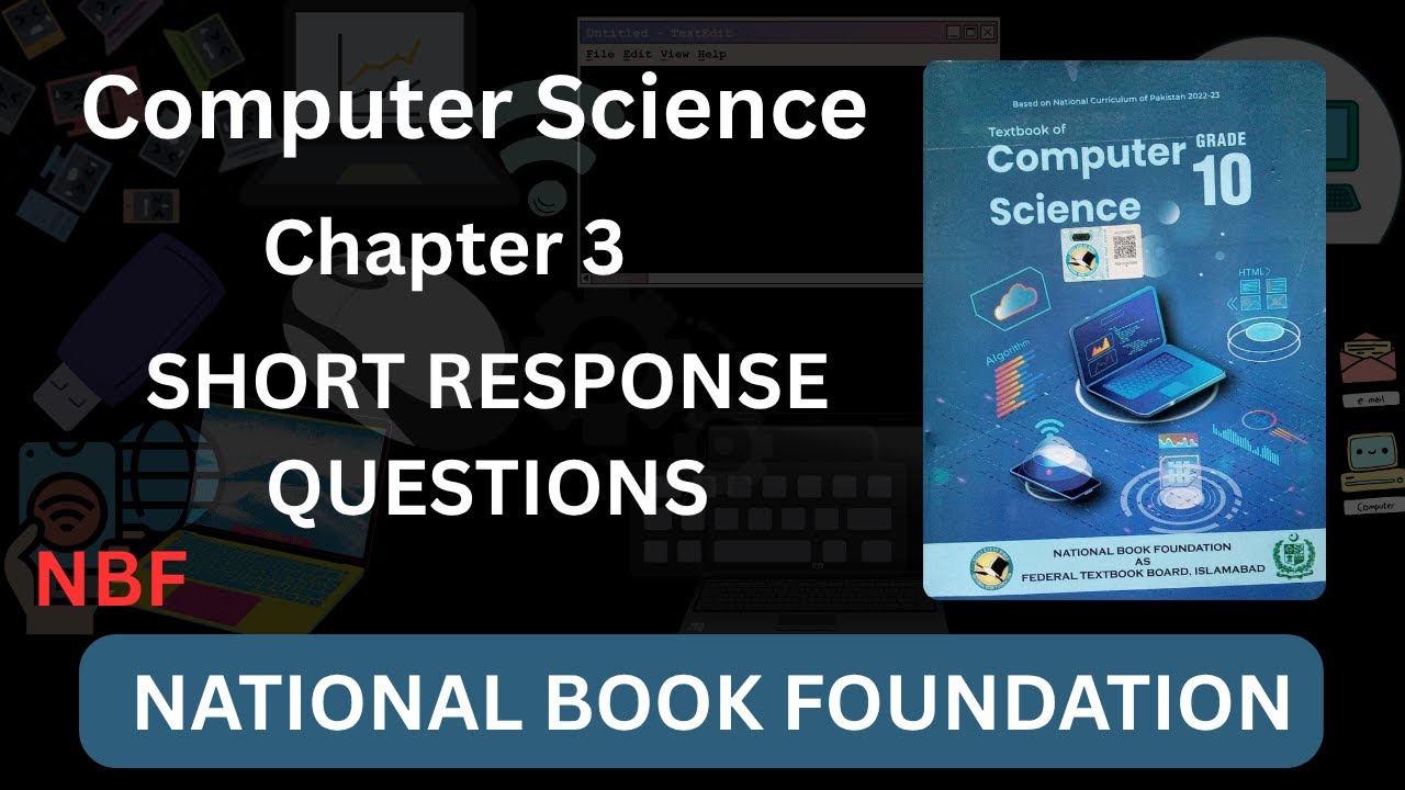 Computer science class 10 chapter 3 short questions |class 10 computer science unit 3 exercise | nbf