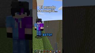 CREO QUE ROMPÍ EL MUNDO... 😰 #minecraft #shorts #celynnei #nabi #celycraft #minecraftespañol