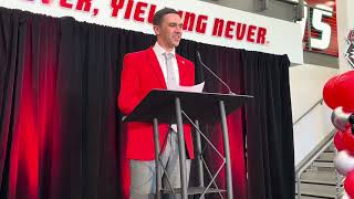 UNM AD Ryan Berryman’s opening #newmexico #golobos #unmlobos #albuquerque 