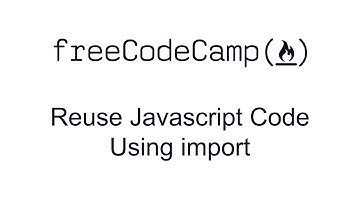 ES6 - Reuse Javascript Code Using import - Free Code Camp
