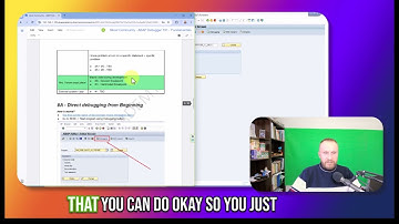 ABAP Debugger 101- Ep1 - How to Start Debugger?