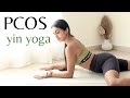 Relaxing yoga for pcos hormonal imbalances  irregular periods  part  6  yin pcos yoga