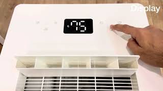 Origin Novita ND60+ Dehumidifier plus Air Purifier | Home Dehumidifier | Robust Dehumidifier