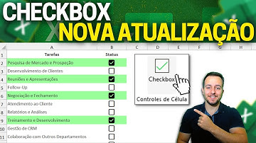 Como Fazer Checkbox no Excel | Nova Atualização! 🟢 Agora igual ao Google Planilhas