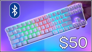 Bluetooth RGB Mechanical Keyboard for $50!