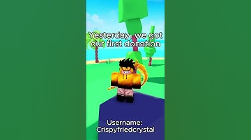 Placing a block for every robux donated day 4! #roblox #plsdonate