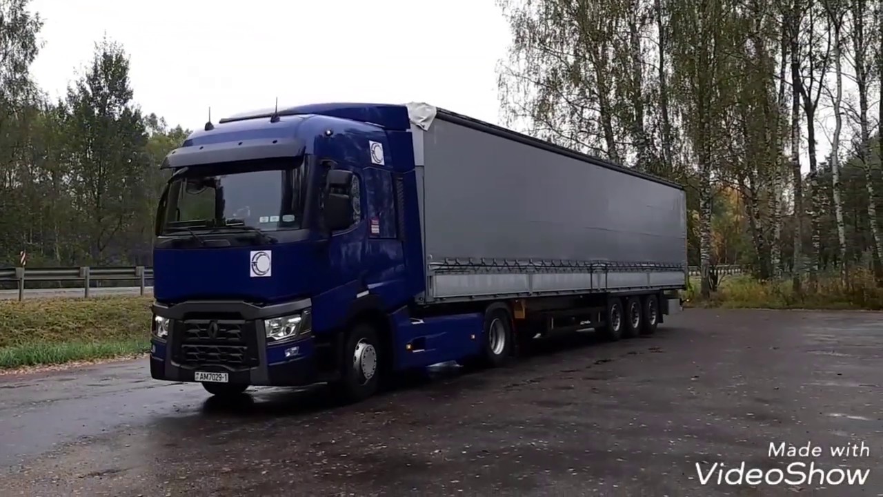 Дальнобой по Европе #3 Первый раз на фуре ) - YouTube