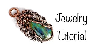 Jewelry Tutorial: Wire Wrap Gem-Stone without Holes