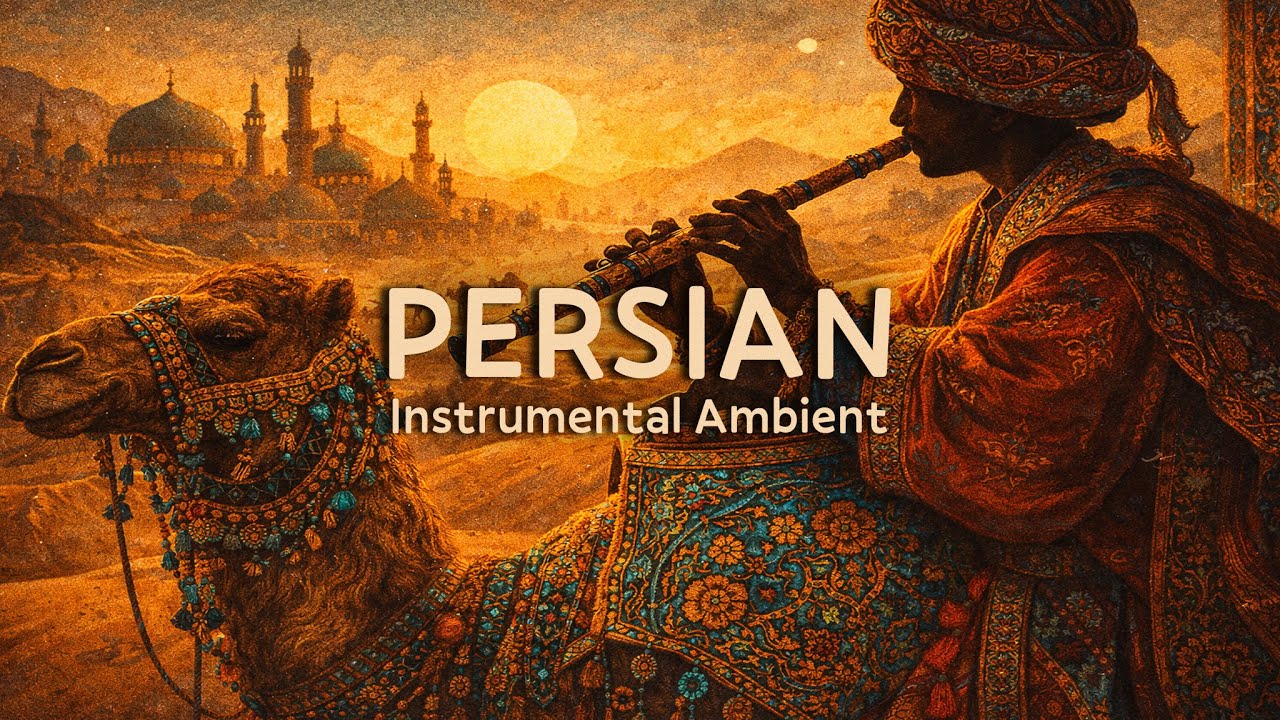 Persian Instrumental Music — Calm Rhythmic Ambience for Deep Focus & Reading