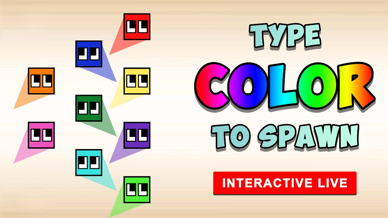 Color Battle - Type Color to Spawn | Square League 🟦🟥🟨🟩 17.02.2026