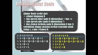 Aljabar Boole