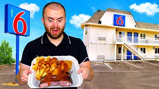 Eating At Motel 6 For 24 HOURS! Cheap Hotel CHALLENGE! by Timmy's Takeout 60,961 views 2 weeks ago 38 minutes