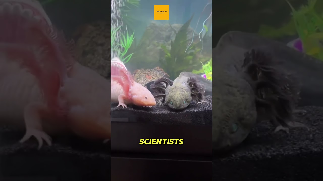 Аксолотль: настоящий монстр регенерации!