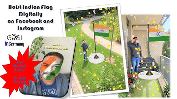 Virtual Flag Hoisting on Independence day on Facebook /Instagram ! OIG and raiar - Augmented Reality