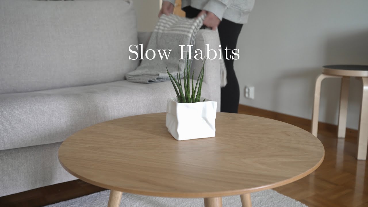 Habits before a Trip | Minimal Packing & Around in Stockholm | Slow Nordic Living