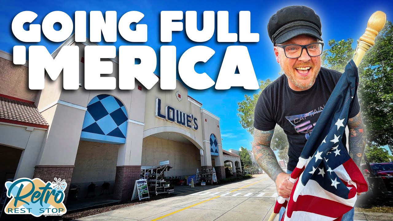 Going Full ‘Merica By Thrifting For Movies & Shopping For Tools | Thrifting Haul & Lowes Haul