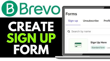 How to Create a Sign Up Form in Brevo 2025 (Complete Guide)