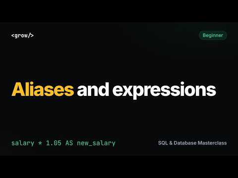 SQL Aliases and Arithmetic Expressions: AS, Quoted Names, Integer Division and NULL Math