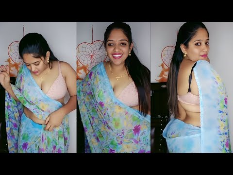 Tango live Imo live hot video by Anu bhabhi black saree dance tutorial #tango  #tangolive