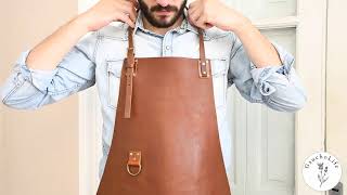 Leather Apron, Barista Barber, Bbq, Barbeque - Gaucho Life