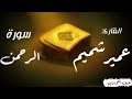 عمير شميم سورة الرحمن