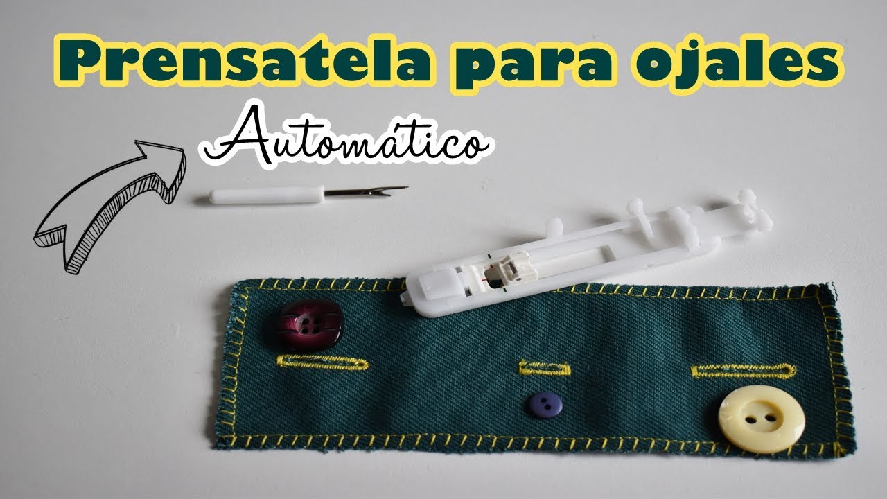 PRENSATELA PARA OJALES | Yuyi's Creations