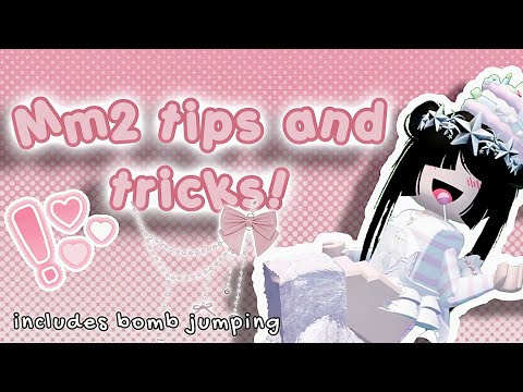 Mm2 tips and tricks!🫧 (includes bomb jump tutorial)