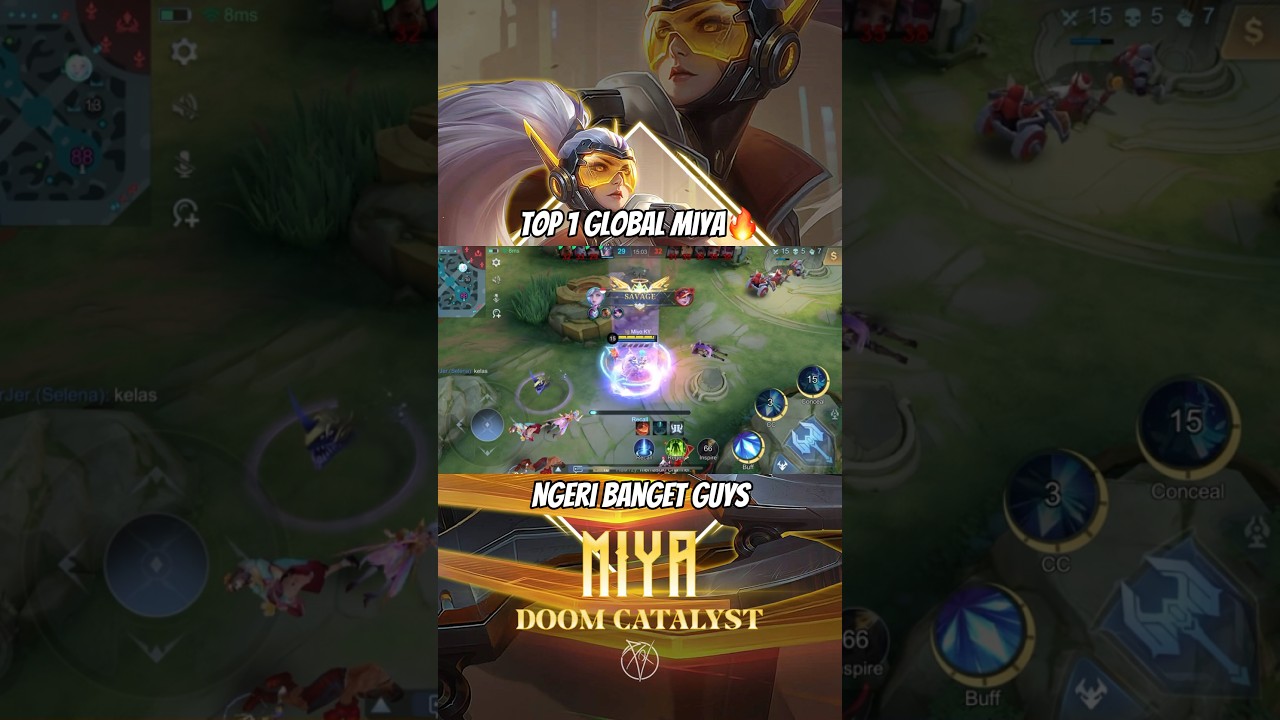 Top 1 Global Miya Nih Bos🔥 