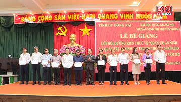 Bế giảng lớp bồi dưỡng, cập nhật kiến thức dành cho cán bộ chủ chốt toàn tỉnh