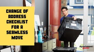 Change of Address Checklist for a Seamless Move