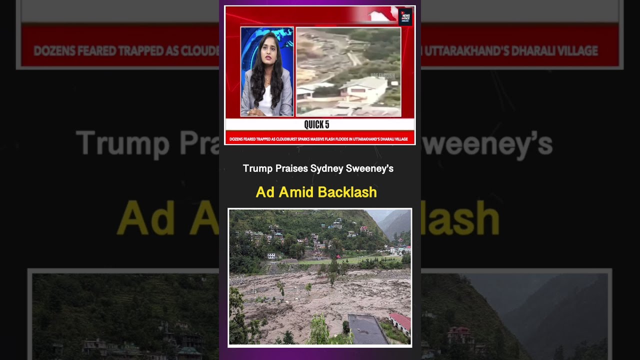 Flash Floods Devastate Uttarkashi Dozens Feared Trapped After Cloudburst NOF ENGLISH Breaking