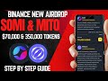 Binance New Somi &amp; Mitosis CREATOR Pad All Tasks Step By Step Guide💯 #airdrops #binancealpha #Alpha 