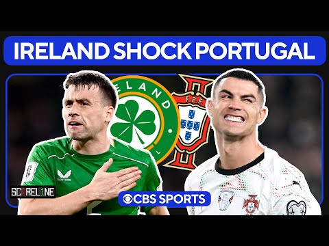 Ireland SHOCK Portugal | Ronaldo Red Card | World Cup Qualifiers Recap | Scoreline