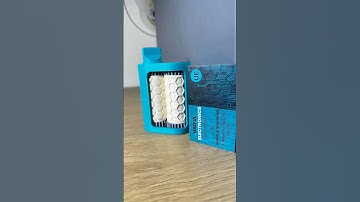 3D Printed Business Card Embosser Roller Hexagon Texture