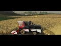 Harvesting with three combines! 🚜 FS19 Old Tractors🚜 Timelapse #3