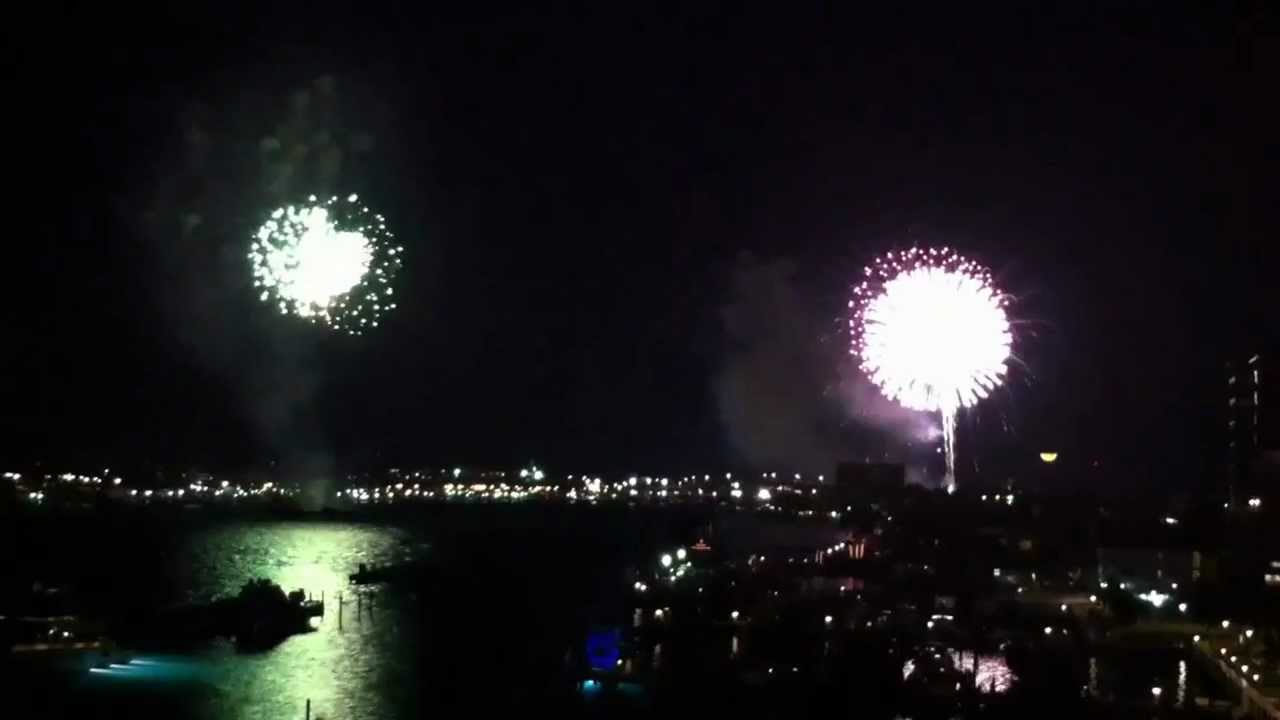 New Year's Fireworks Nassau, The Bahamas YouTube