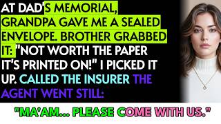 Not Worth The Paper It's Printed On — Brother Threw Away Grandpa's Envelope — I Called The Insu...