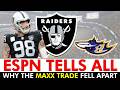 Raiders News &amp; REACTION To ESPN Revealing How The Maxx Crosby Ravens Trade Fell Apart