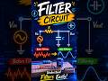 Filter circuit ✨ #education #electronics