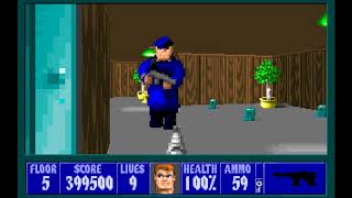 Wolfenstein 3D (E5M5) (100%)