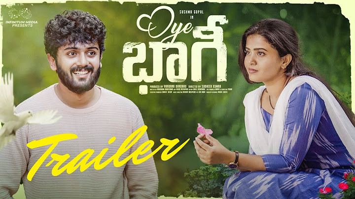 Oye Bhagi Trailer | Sushma Gopal | Charan Lakkaraju | Telugu Web Series 2024 | Infinitum Media