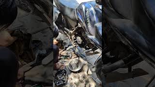 bajaj discover 150f new model clutch assembly change #discover #bajajdiscover125 #clutch #shorts ...