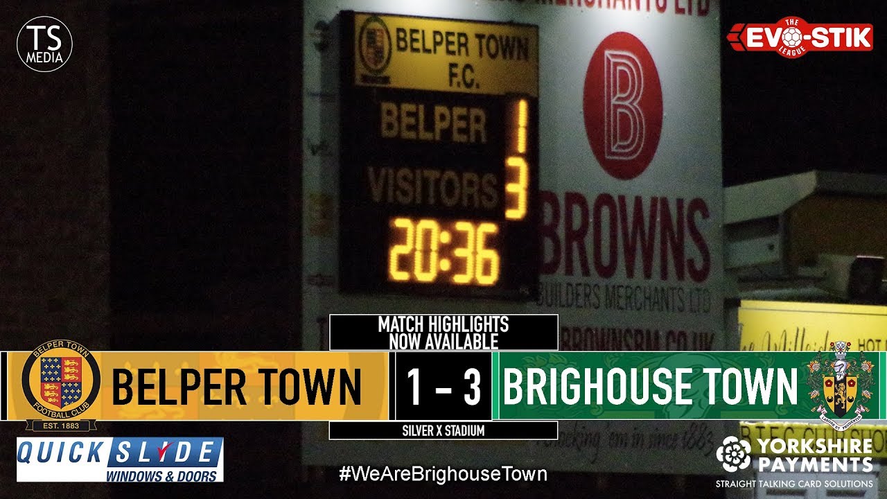 05/01/19 - Belper Town 1-3 Brighouse Town camera iphone 8 plus apk