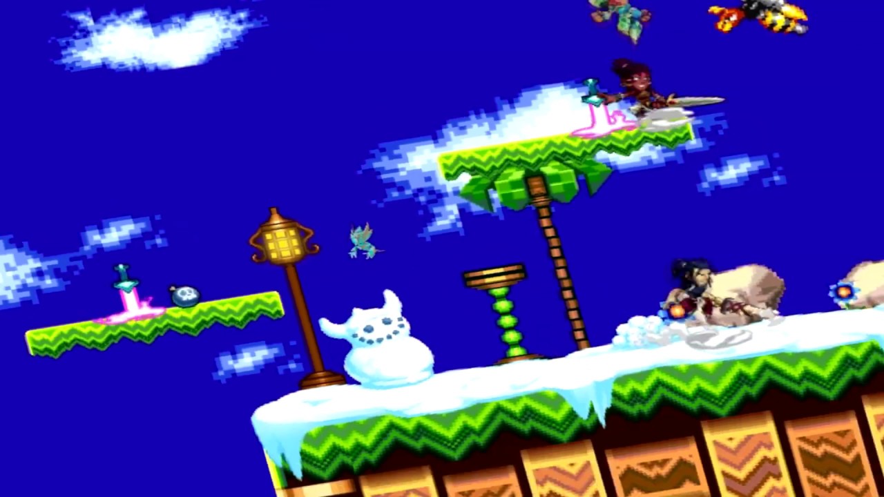 Brawlhalla Map Mod • Green Hill Zone - (Showcase)