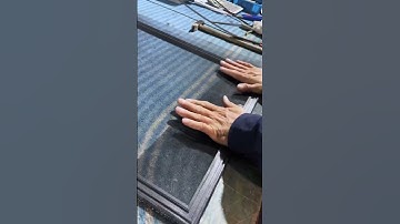 Slanted double-framed king screen windows # jianbing door and window protection system