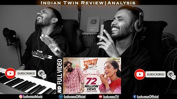 Srivalli ( HINDI ) | Pushpa | Allu Arjun, Rashmika Mandanna | Javed Ali | DSP | Sukumar | Judwaaz