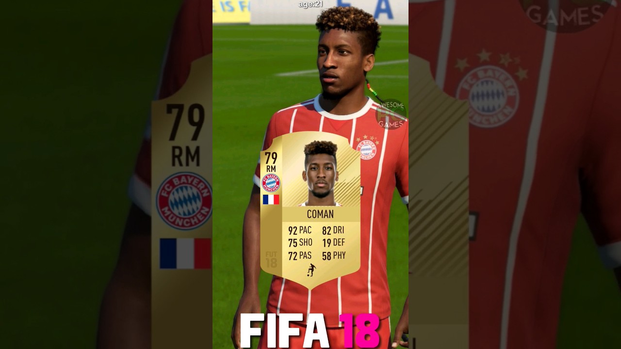 🇫🇷 KINGSLEY COMAN fifa evolution (15-24) 