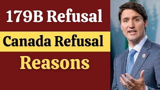 179 B Canada Tourist Visa Refusal Reasons | How to avoid 179B refusal?